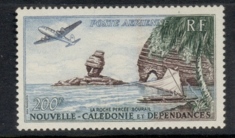 New Caledonia 1959 Rock Formation Bourail