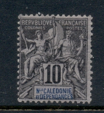 New Caledonia 1892-1904 Navigation & Commerce 10c