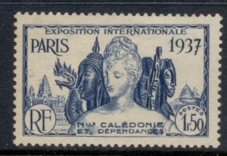 New Caledonia 1937 Paris International Expo 1.50f