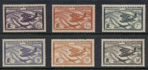 New Caledonia 1938-40 Airmail RF