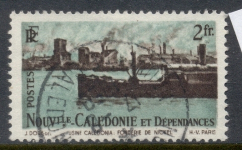 New Caledonia 1948 Pictorial Nickel Foundry 2f