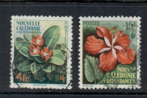 New Caledonia 1958 Flowers