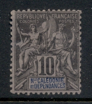New Caledonia 1892 Navigation & Commerce 10c