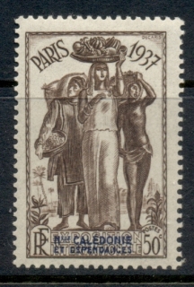 New Caledonia 1937 Paris International Expo 50c