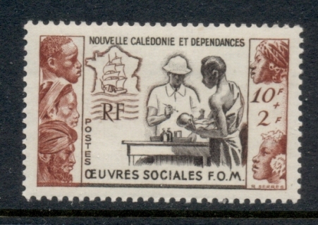 New Caledonia 1950 Tropical medecine