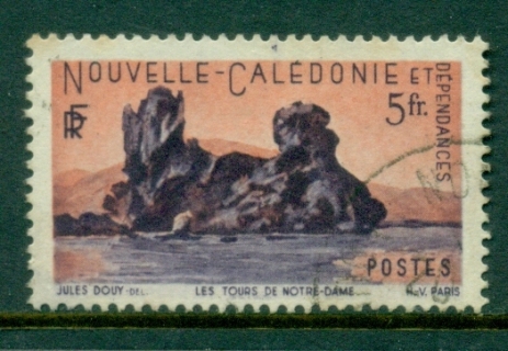 New Caledonia 1948 Pictorial 5f