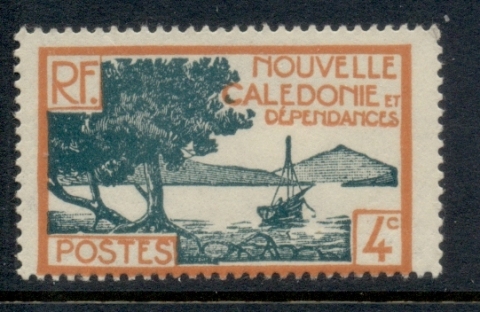 New Caledonia 1928-40 Pictorial, Bay of Paletuviers Point 4c