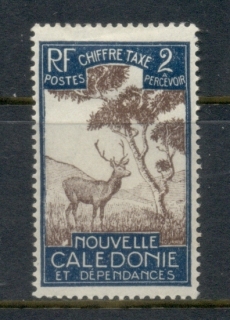 New Caledonia 1928 Postage Due 2c