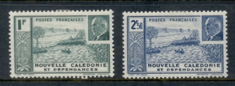 New Caledonia 1941 Marshal Petain