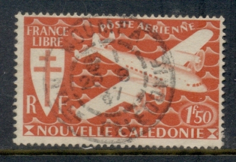 New Caledonia 1942 Airmail 1.50f