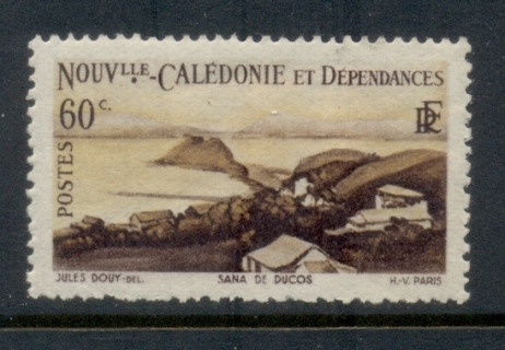 New Caledonia 1948 Pictorial 60c