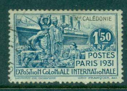 New Caledonia 1931 Colonial Expo. 1.50f