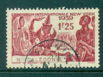 New Caledonia 1939 New Your World\'s fair 1.25f