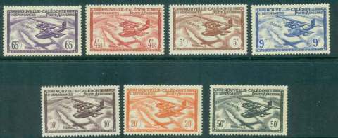 New Caledonia 1942-43 Air mail Vichy Issue