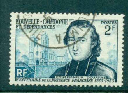 New Caledonia 1953 2fr Douarre & Cathederal