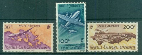 New Caledonia 1948 Airmail Plane, Views