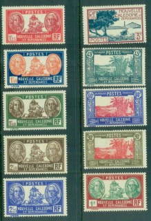 New Caledonia 1928-40 Pictorials Assorted