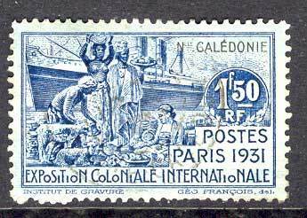 New Caledonia 1931 1.5fr Colonial Expo