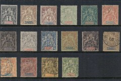 New Caledonia 1892-1904 Navigation & Commerce Asst