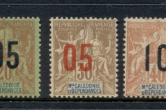 New Caledonia 1912 Navigation & Commerce Surch