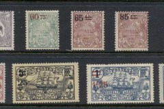 New Caledonia 1922-27 Surcharges Asst