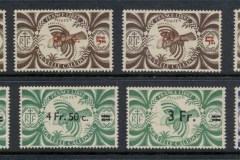 New Caledonia 1945-46 Kagu Surch