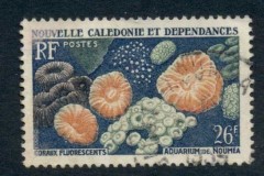 New Caledonia 1959 Coral 26f