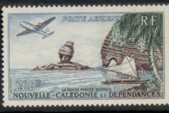 New Caledonia 1959 Rock Formation Bourail