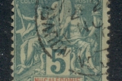 New Caledonia 1892-1904 Navigation & Commerce 5c