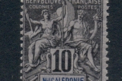 New Caledonia 1892-1904 Navigation & Commerce 10c