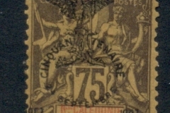 New Caledonia 1903 Navigation & Commerce Jubilee Opt 75c