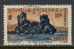 New Caledonia 1948 Pictorial Towers of Notre Dame 10f