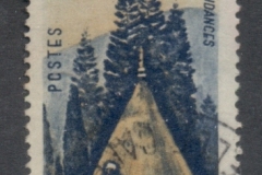 New Caledonia 1948 Pictorial Chieftain's House 25f