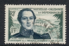New Caledonia 1953 Admiral Auguste Febrivier Despointes 13f