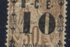 New Caledonia 1891-92 French Colonies Surch 10c on 30c