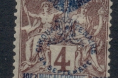 New Caledonia 1903 Navigation & Commerce Opt Jubilee 4c