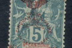 New Caledonia 1903 Navigation & Commerce Opt Jubilee 5c dark green