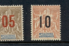 New Caledonia 1912 Navigation & Commerce Surch