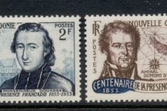 New Caledonia 1953 French Explorers