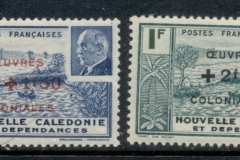 New Caledonia 1944 Petain Surch Colonial Development Fund