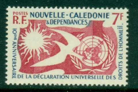 New Caledonia 1958