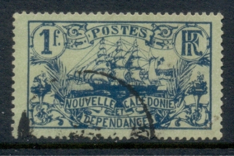 New Caledonia 1905-07 Ship 1f