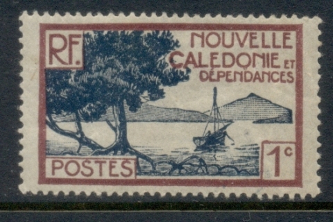 New Caledonia 1928-40 Pictorial, Bay of Paletuviers Point 1c