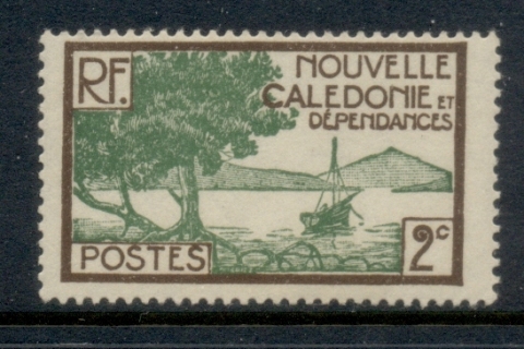 New Caledonia 1928-40 Pictorial, Bay of Paletuviers Point 2c