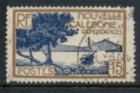 New Caledonia 1928-40 Pictorial, Bay of Paletuviers Point 15c