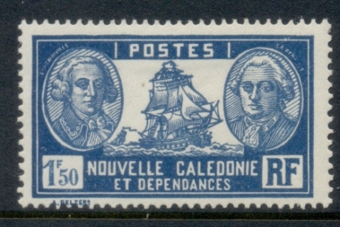 New Caledonia 1928-40 Pictorial, Admiral De Bougainville & Count de la Perouse 1.50f