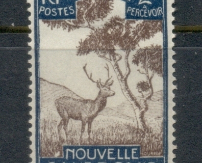 New Caledonia 1928 Postage Due 2c
