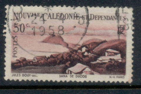 New Caledonia 1948 Pictorial 50c