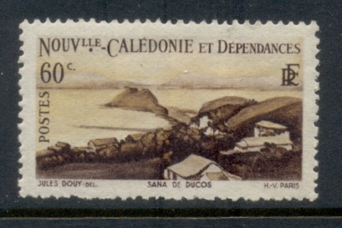 New Caledonia 1948 Pictorial 60c