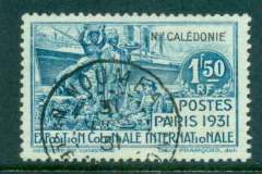 New Caledonia 1931 Colonial Expo. 1.50f
